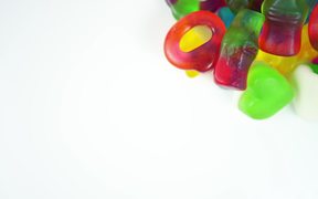 Selection of Candy Rotating into Shot - Fun - VIDEOTIME.COM
