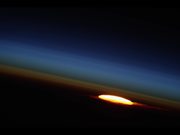 Sun Setting from ISS