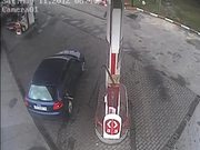 Woman Getting Some Gas