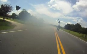 Crazy Motorcycle Crash