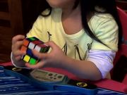 2 Year Old Solves Rubiks Cube