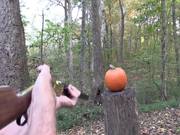 Gun Pumpkin Carving