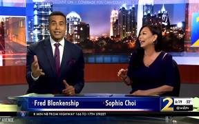 News Anchors Cannot Stop Laughing - Fun - VIDEOTIME.COM