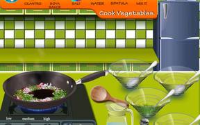 Sara's Cooking Class:Garlic Pepper Shrimp Walk-h - Games - Videotime.com