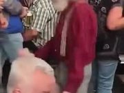 An Incredible Energetic Dancing Old Man