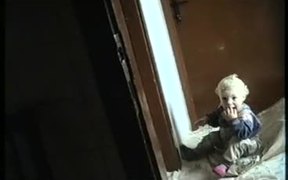 Kid Rolling In Flour - Kids - VIDEOTIME.COM