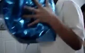 Kid Experiments Inhaling Helium - Kids - VIDEOTIME.COM