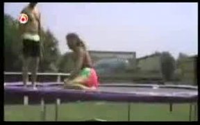 Kids on Trampoline - Fun - VIDEOTIME.COM
