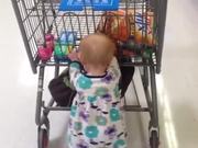 Little Baby Doing Shopping