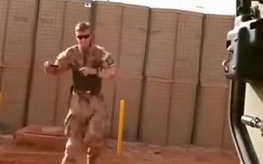 Dance Moves Of A Soldier