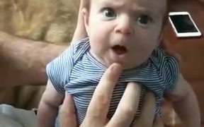 Kid With Dad's Voice!
