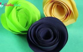 How to Make Paper Flowers - Fun - VIDEOTIME.COM
