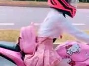 Pink Is The Riding Color Yo!