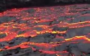Stream Of Red Hot Lava - Fun - VIDEOTIME.COM