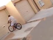 Bicycle Stunt Went Wrong