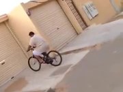 Bicycle Stunt Went Wrong