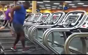 The Coolest Dance Routine On A Treadmill