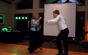 Mind-Blowing Dance By A Lady And Her Son