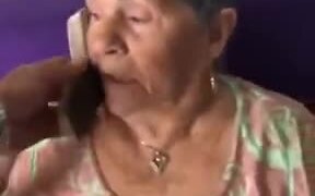 Prank On A Poor Sleeping Grandma - Fun - VIDEOTIME.COM