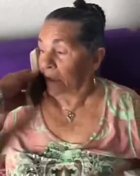 Prank On A Poor Sleeping Grandma