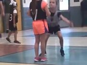 Defending In Basketball Definitely Isn't Her Thing