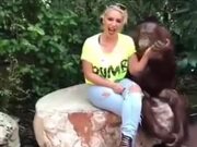 This Orangutan Knows How To Get Ladies