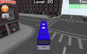 Bus Parking Simulator 3D Walkthrough