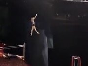 Gymnast Pulls Off Amazing Air Time