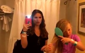 Long And Thick Hair Is A Major Pain - Kids - VIDEOTIME.COM
