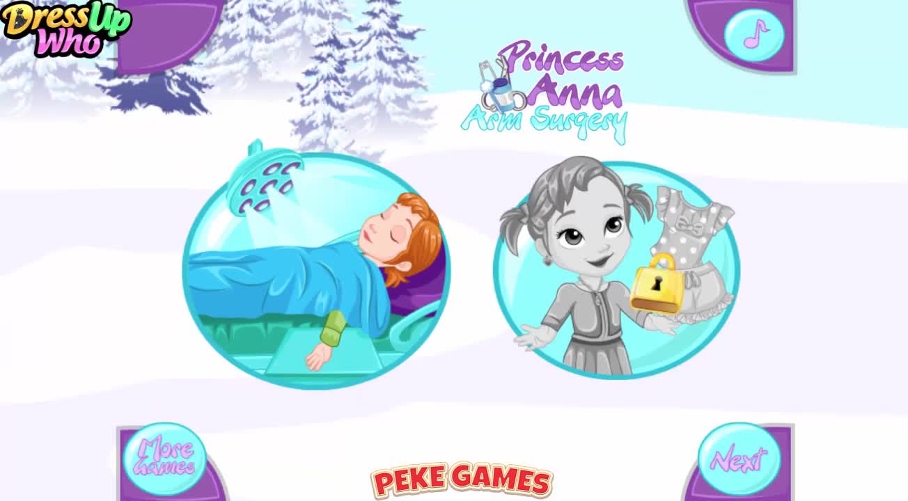 Princess Anna Arm Surgery Walkthrough