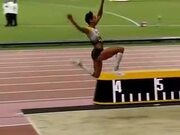 Amazing 7.30m jump by Malaika Mihambo