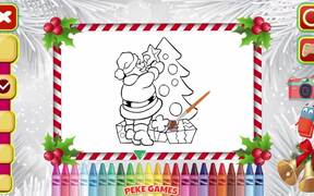 Christmas Coloring Book Walkthrough - Games - VIDEOTIME.COM