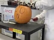 Chemistry + Halloween Pumpkin = Amazing Results