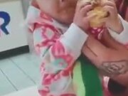 Baby Eats Ice Cream For The First Time