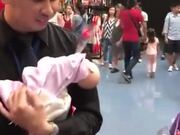 Amazing Puppeteer And His Baby Puppet