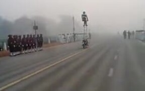 The Indian Army With Their Bike Stunts! - Tech - VIDEOTIME.COM