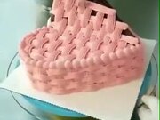 Here's A Beautiful Heart Shaped Cake!