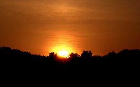 Sunrise TImelapse Over Trees - Fun - VIDEOTIME.COM