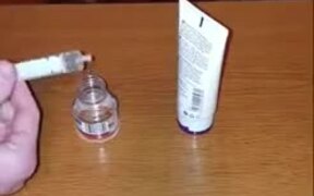 Guy Fiddles Around With Mother's Face Cream - Fun - VIDEOTIME.COM
