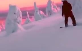 Winter Landscape Looks Like Of A Disney Movie - Fun - VIDEOTIME.COM