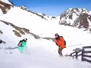 These Guys Skiing Really Know What They're Doing!