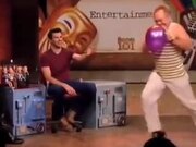 Absolutely Amazing Miming With A Balloon!