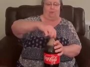 Grandma Was Skeptical About The Coke And Mentos - Fun - Y8.COM