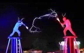 Battling With Lightning!