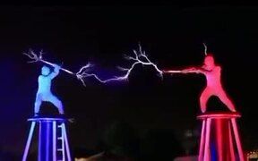 Battling With Lightning!