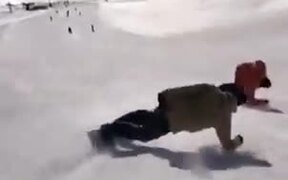 When You Synchronize Snowboarding! - Sports - VIDEOTIME.COM