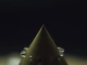 What A Drop Of Water Falling On A Spike Looks Like