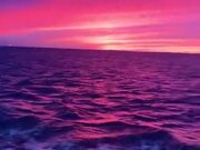 The Beautiful Lilac Sunset Of The Coast Of Oregon