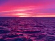 The Beautiful Lilac Sunset Of The Coast Of Oregon