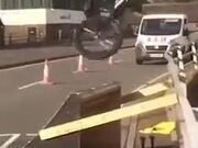 Guy Pulls Of Some Absolutely Amazing BMX Stunts!
